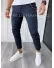 Pantaloni barbati casual regular fit in dungi B1751 P18-7
